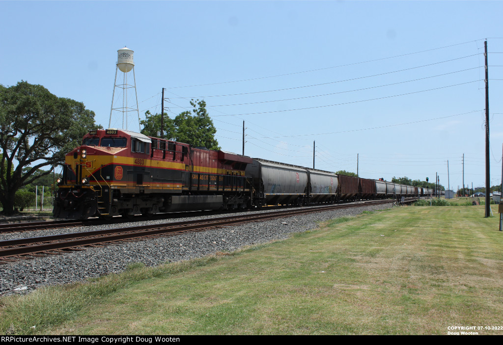 KCS Loaded Grain Train